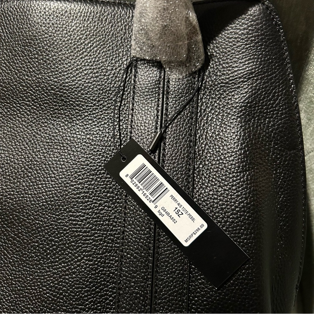 Donna Karan Black Structured Tote NEW WITH TAGS NWT - Picture 4 of 13